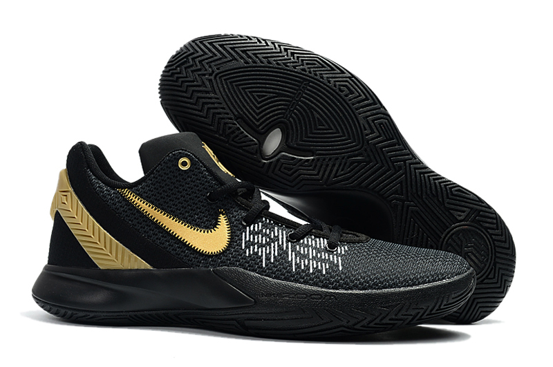 Nike Kyrie Flytrap II Black Gold Shoes